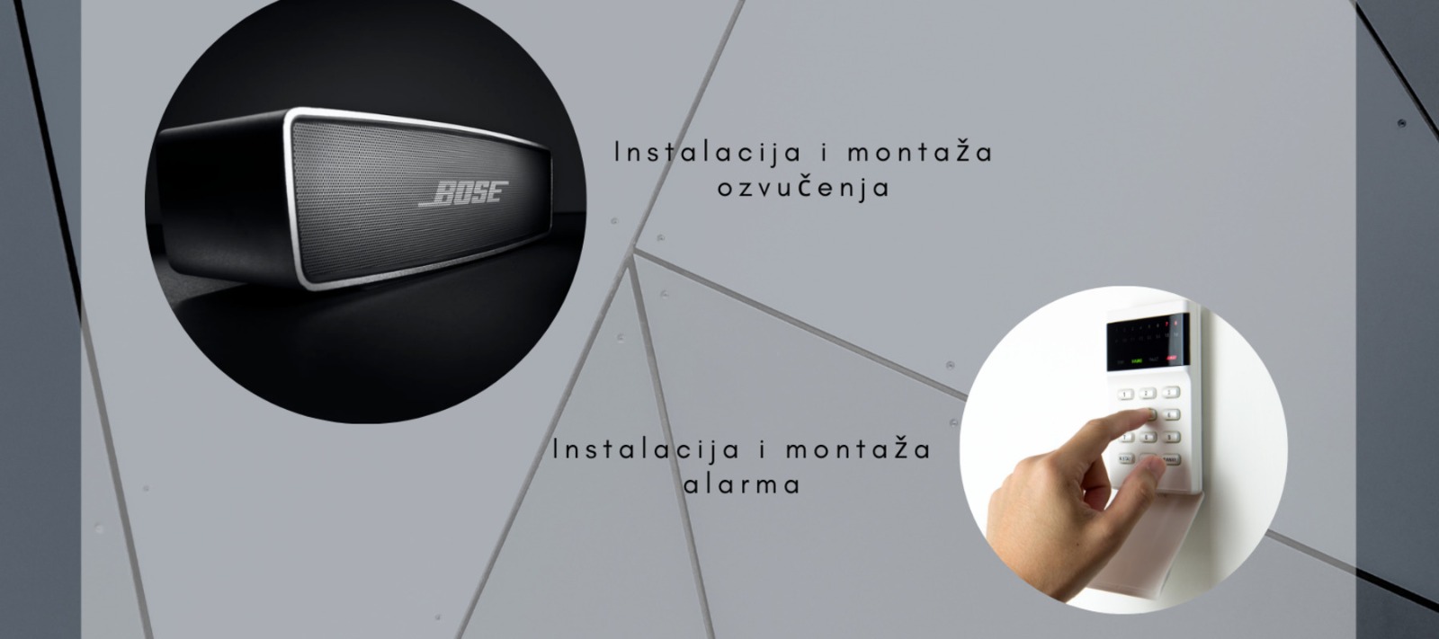 montaža alarma